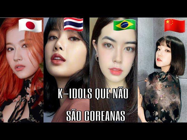 K-Idols que não são coreanos versão fem #shorts #youtubeshorts