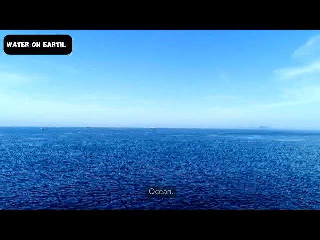 water on earth.