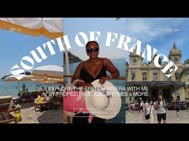 south of france vlog | explore Nice, Eze, Antibes, St Tropez, Monaco, Marseille | where to eat/drink