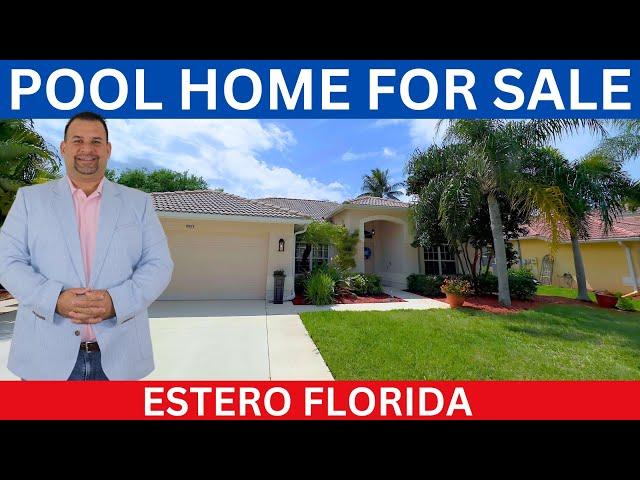 Homes For Sale In Estero Florida | Estero Florida Pool Home For Sale