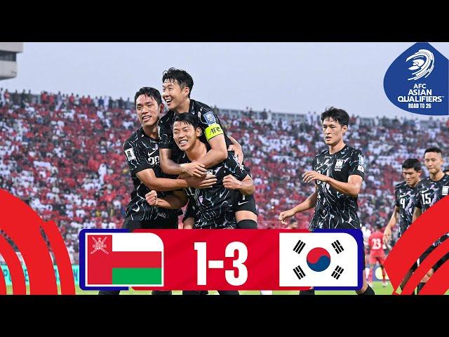 Oman - Korea Republic | Highlights | #AsianQualifiers - Road To 26