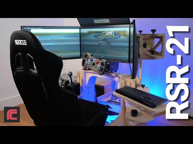 The F1 engineering of a wood sim rig