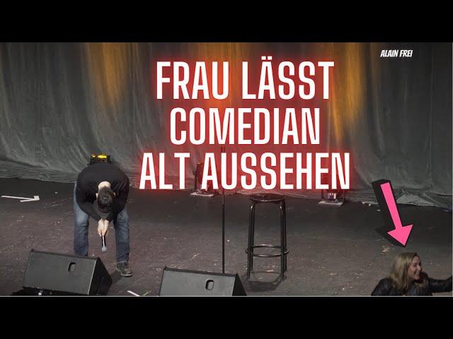 Frau lässt Comedian richtig alt aussehen! - Alain Frei