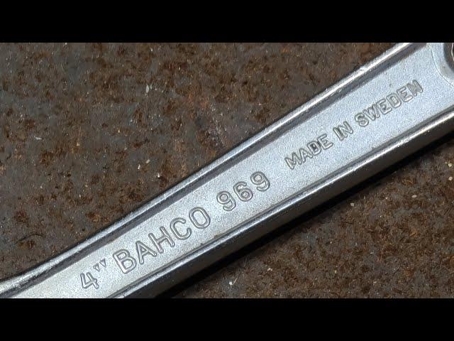 Bahco Sweden 969 Adjustable "Crescent" Wrench Review