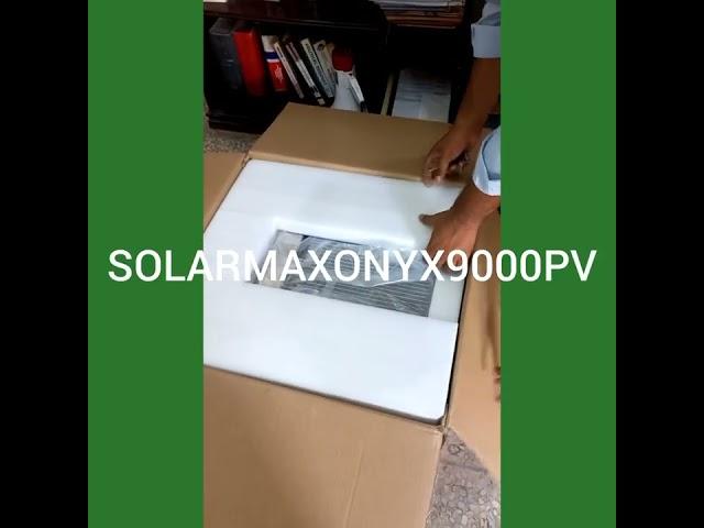 SolarMaxOnyx9000PV #Solarmax #solarinverters #OnyxSolarmax #greenery #Co2reduction #solar