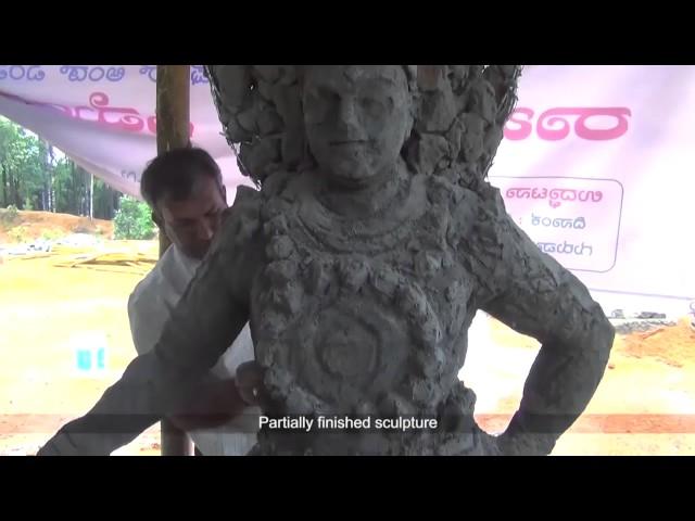 Contemporary Cement Sculpting Camp, Karnataka - Yakshagana Sculpture