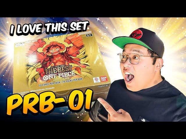 THIS SET IS INSANE! Opening My Release Day Box of One Piece TCG PRB-01, The Best Collection!