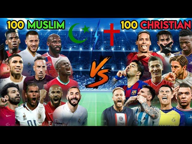  ️   100 Muslim Players VS 100 Christian Players with ULTRA BOSS FINAL