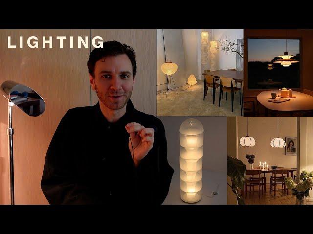 lighting for interior design & how to get it right