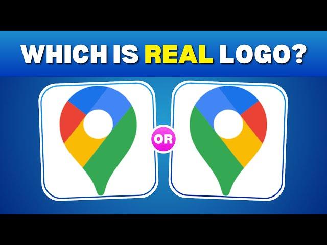 Guess the Correct App Logo | Fun Logo Quiz with Answers - Real vs Fake Logo Challenge #QuizRad #logo