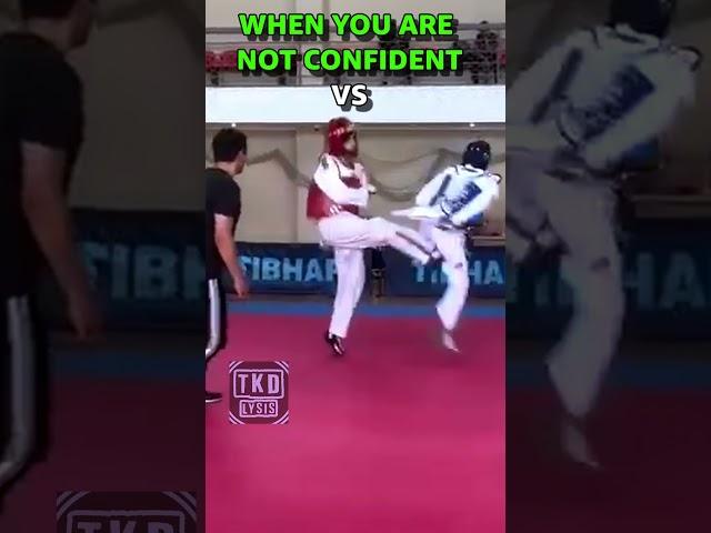SINGLE KICK vs COMBO  #taekwondo
