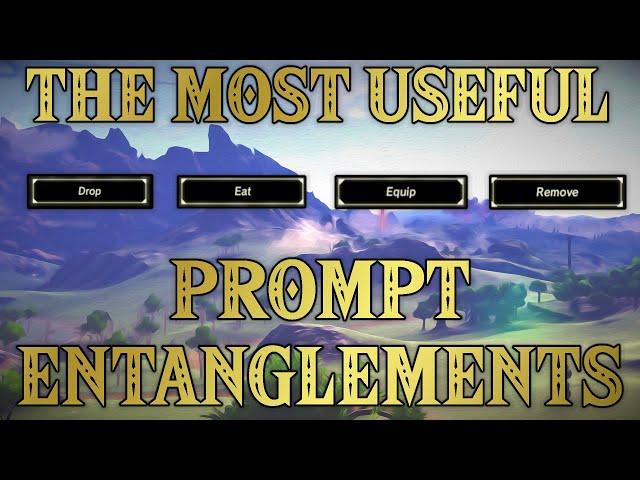 The Most Useful Prompt Entanglements - Inventory Slot Transfer - BOTW