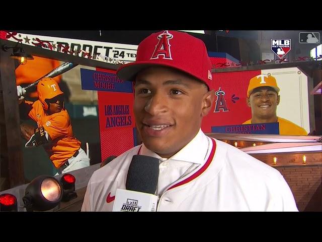 Christian Moore Interview - 8th Pick to Los Angeles Angels