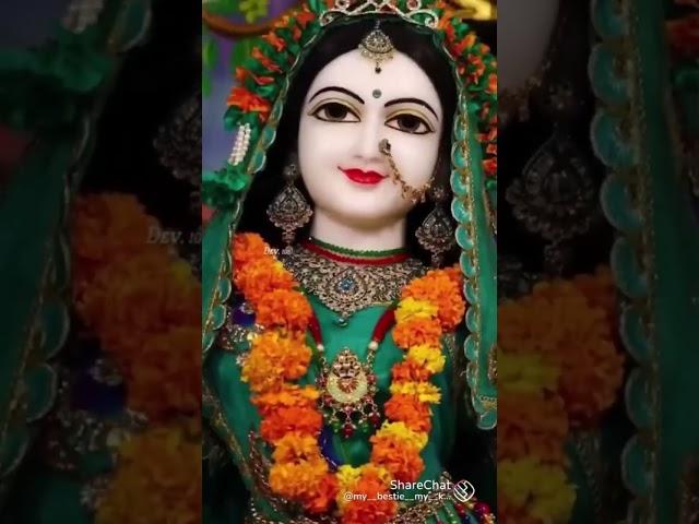 Radha ashtami ️#11 September 2024#hare krishna #radha Rani #akanksha creator 
