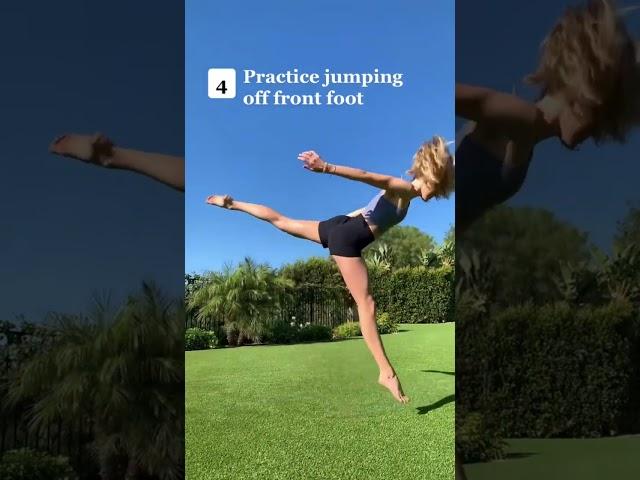 Aerial Tutorial  #gymnastics #aerial #cartwheel #shorts