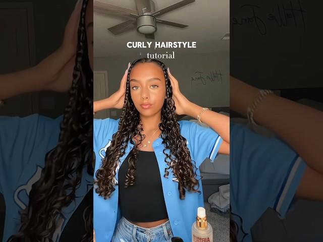 Curly Hairstyle Tutorial