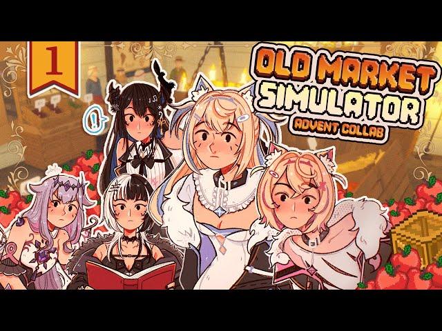 【OLD MARKET SIMULATOR COLLAB】team tomodachi: titans of business  #holoAdvent 【FUWAMOCO】