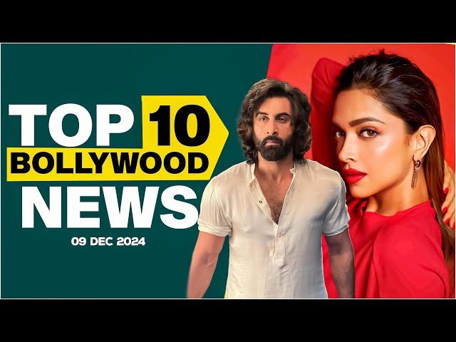 Top 10 Bollywood News | 9th December 2024| Ranbir Kapoor |Deepika Padukone #bollywood #bollywoodnews