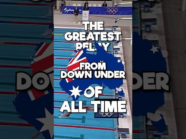 How Australia EMBARRASED USA #swimming #australia #olympics #sports #comeback