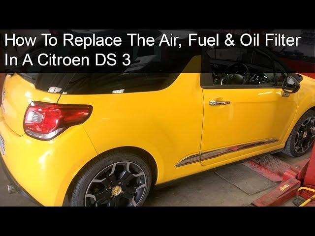 Citroen DS3 Major Service - DIY - How to