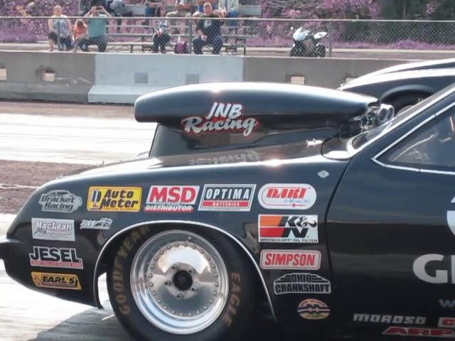 Jason MacNeil's Monza been popping those wheelies all weekend !