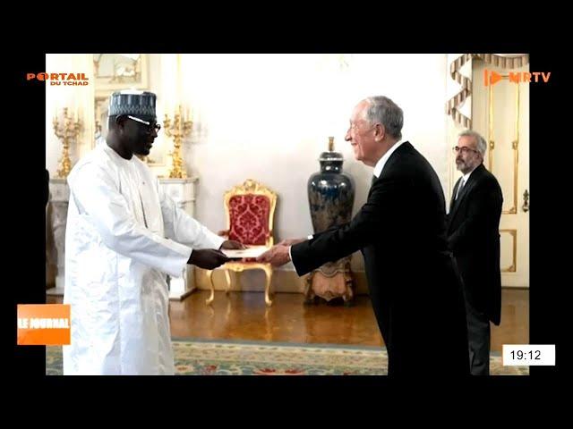 TCHAD/PORTUGAL - L'Ambassadeur Ahmat Makaila présente ses lettres de créances au Président Portugais