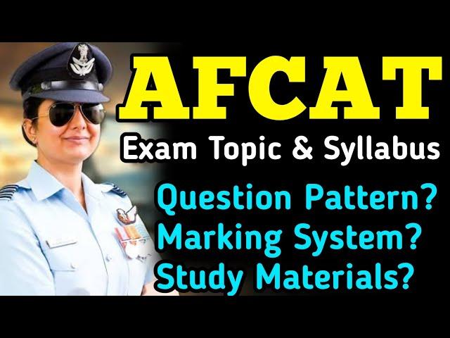 AFCAT Exam Topic & Syllabus in Malayalam | Full Details | Defence Jobs Malayalam