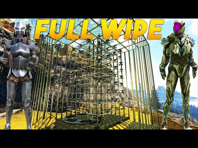 DUO ARK But We Became ALPHA In A UNRAIDABLE Cave - A Full ARK Wipe Story