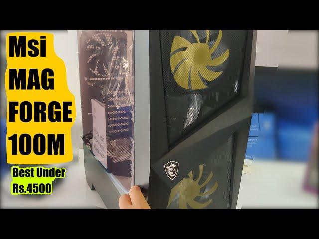 Msi MAG Forge 100M Unboxing And Testing