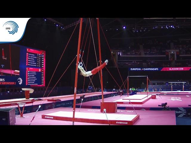 Piotr WIECZOREK (POL) - 2018 Artistic Gymnastics Europeans, qualification rings