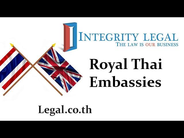 The Royal Thai Embassy in London, England, United Kingdom