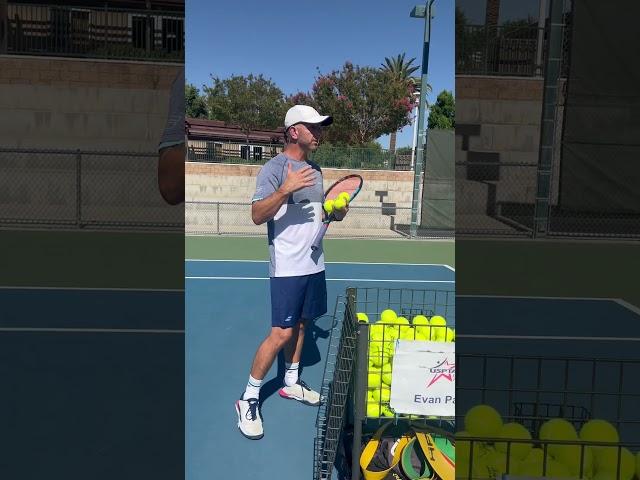 Tennis shot selection tips