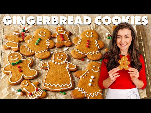 Easy & Festive Gingerbread Cookies Recipe | Perfect Holiday Treat 