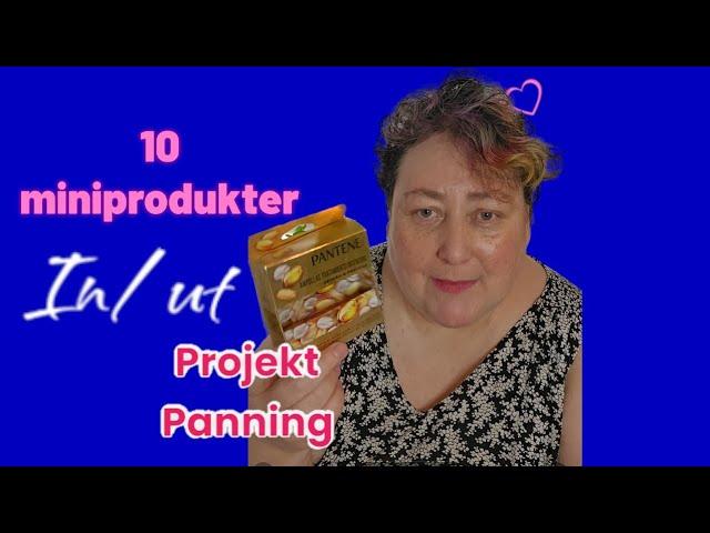 10 miniprodukter ut/in #projectpanning #minilove #beautyremedies