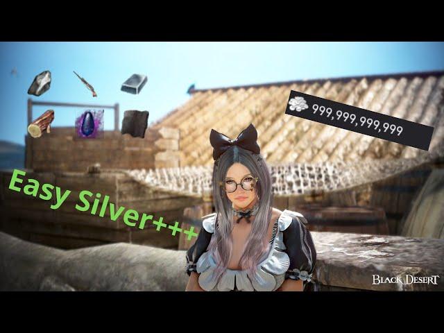 Lazy Gamer's Path to Billions: Earn Billions with this Easy Silver Strategy in Black Desert Online