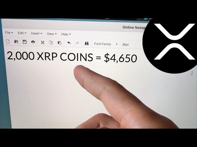 WHAT 2,000 XRP COINS WILL BE WORTH IN 2025 (Crazy Rich!)