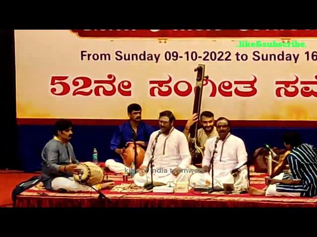 Malladi Brothers Musiconcert Vocal Best Singing Maaru Palakaakunnavemiraa...