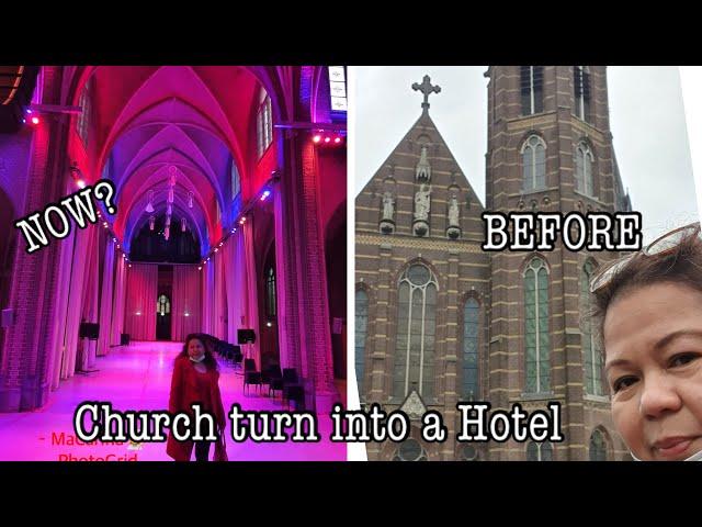 Church that turns into a Hotel (St.Peter Church️Hotel Marienhage in Eindhoven the Netherlands )