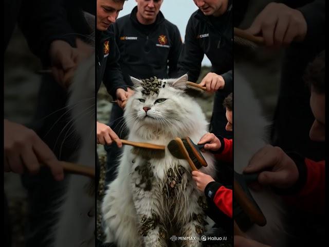  Majestic Fluffy Cat Rescue! Watch This Giant Get a Deep Clean! 