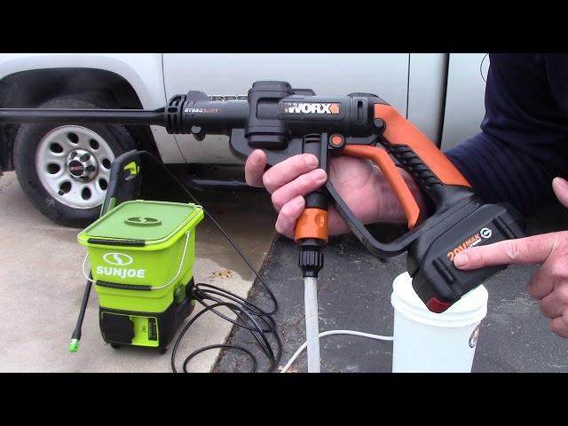 Worx Hydroshot - Tips To Longer Working Time & Pressure