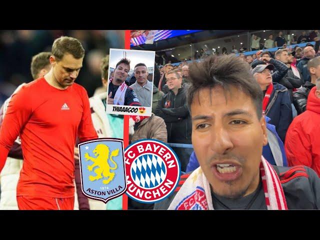 UNSERE ERSTE NIEDERLAGE  + super Stimmung... | Aston Villa vs. FC Bayern München | CedrikTV