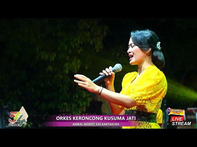  LIVE MUSIC OK KUSUMA JATI & MAS KAREBET  DIPANGGUNG HIBURAN HARI JADI KARTASURA KE 344