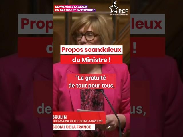 Propos scandaleux du Ministre de l'Économie ! #Gouvernement #France