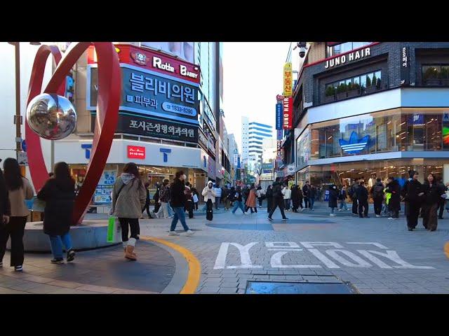 Korea Walking Tours TV [4K] Seomyeon, Busan, South Korea