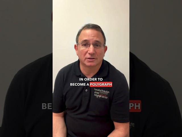 FAQ  How can I become a #polygraph examiner?  #liedetector #liedetectortest #polygraphtest