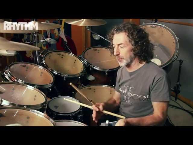 Simon Phillips drum lesson: open-handed playing