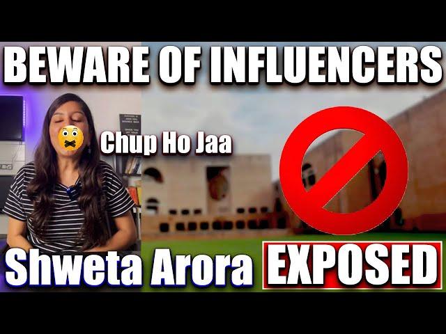 Exposing SHWETA ARORA | HARSH REALITY OF SHWETA ARORA