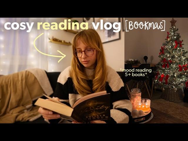 Cosy mood reading vlog ⭐ | Bookmas day 3 [vlogmas]