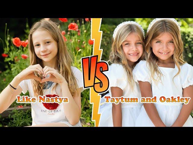 Like Nastya VS Taytum and Oakley Transformation  New Stars From Baby To 2024