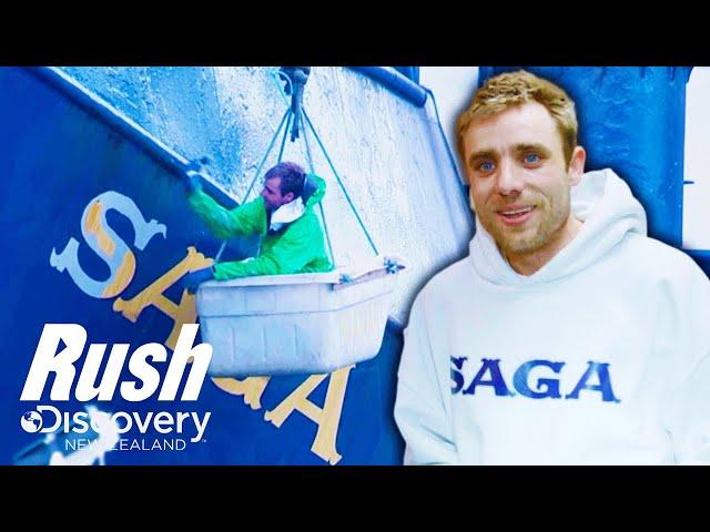 New Captain Jake Makes Major Changes To The Saga Ship | Deadliest Catch